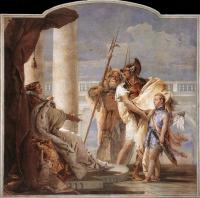 Tiepolo, Giovanni Battista - Villa Valmarana Aeneas Introducing Cupid Dressed as Ascanius to Dido